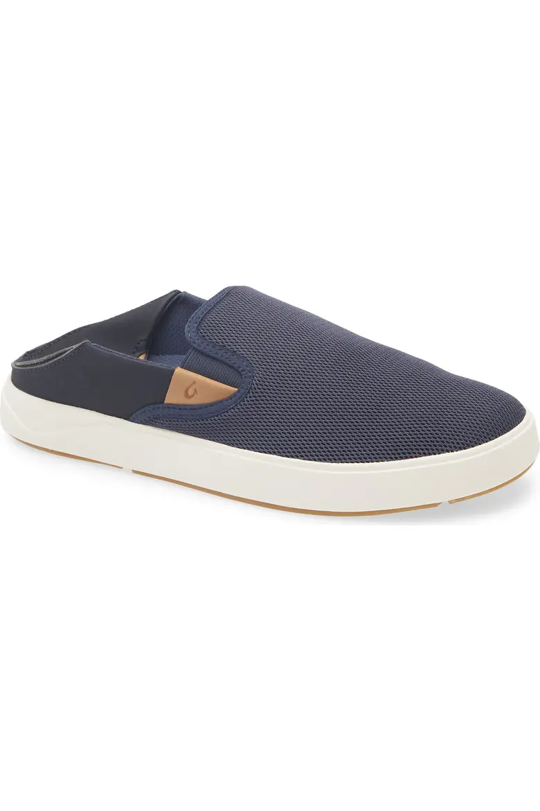 Navy Blue Slip-On Mesh Sneaker - Image 3