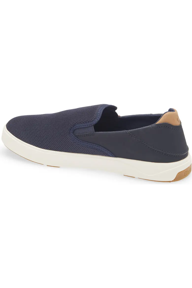 Navy Blue Slip-On Mesh Sneaker - Image 4