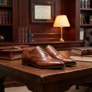 Premium Brown Oxford Shoes Description