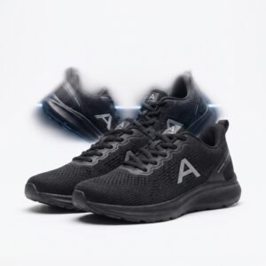 Black Performance Running Shoes