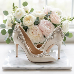 Bridal Crystal High Heels