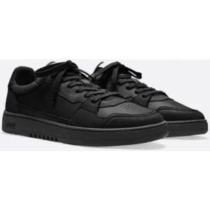 Black Paneled Sneakers